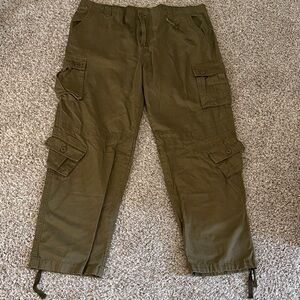 Men's Green Cargo Pants